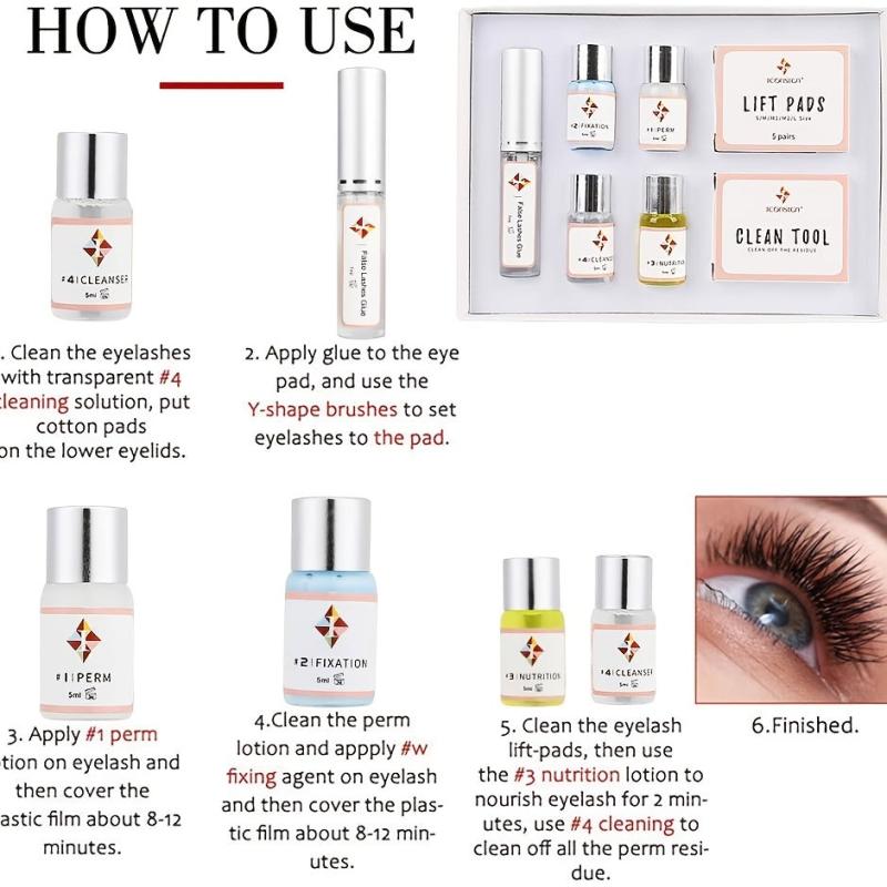 Professional Lash Lift Kit Eyelash Perm Curling for Salon