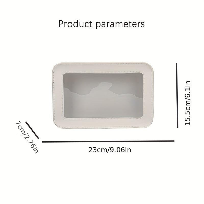 Clear Cosmetic Bags Travel Toiletry Bag Makeup Organizer Case Accessories