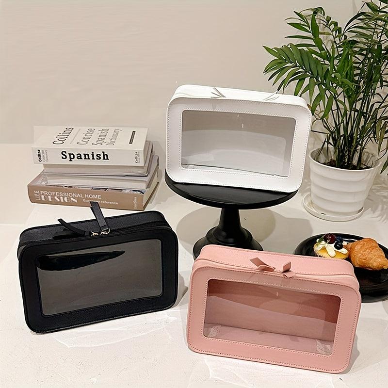 Clear Cosmetic Bags Travel Toiletry Bag Makeup Organizer Case Accessories