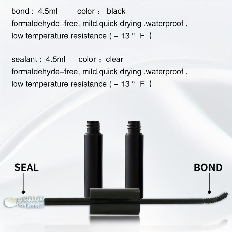 DIY Eyelash Extensions Bond & Sealant for Individual Pre-cut Lashes