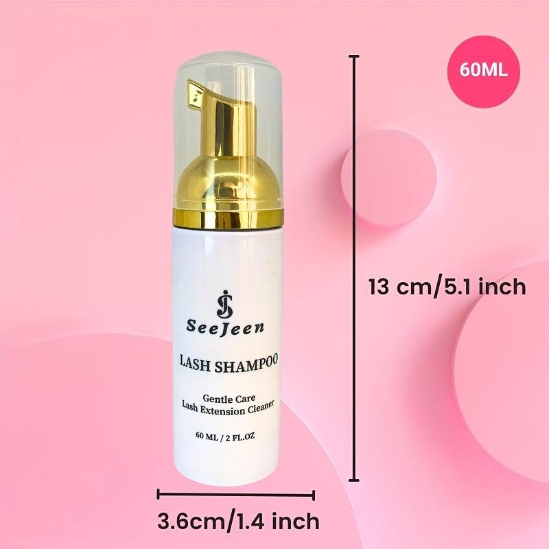 Eyelash Extension Shampoo 60ml Foaming Cleanser
