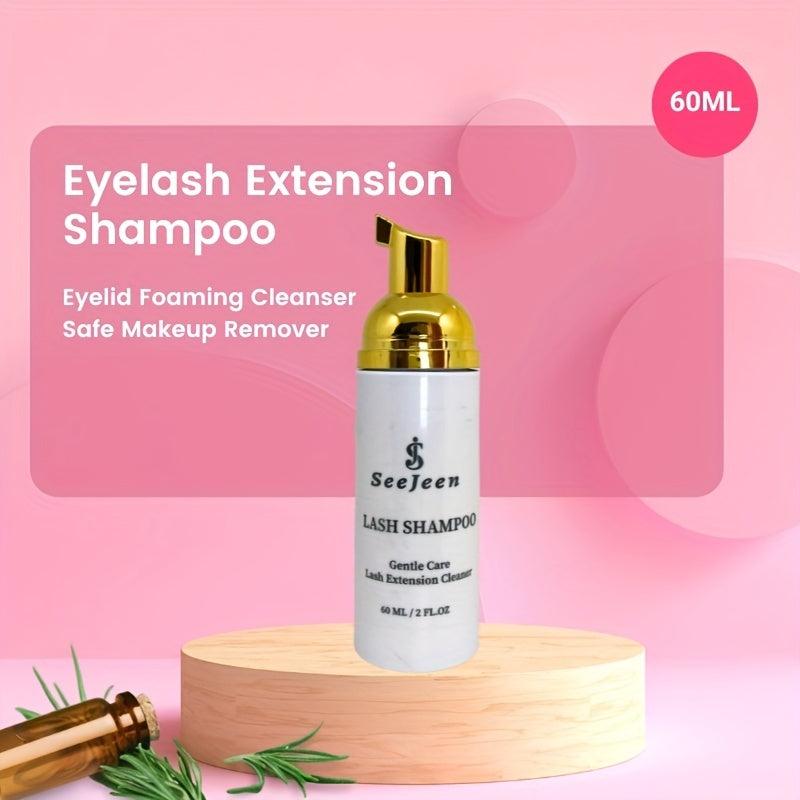 Eyelash Extension Shampoo 60ml Foaming Cleanser
