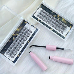 DIY Eyelash Extensions Kit 14 16 18mm Easy Applying