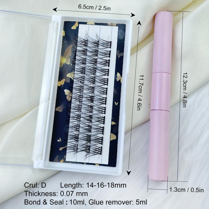 DIY Eyelash Extensions Kit 14 16 18mm Easy Applying
