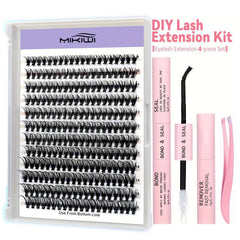 240Pcs Cluster Lashes 10D-40D D Curling Mix 9-16mm Lash Extensions