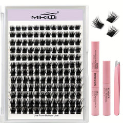 240Pcs Cluster Lashes 10D-40D D Curling Mix 9-16mm Lash Extensions