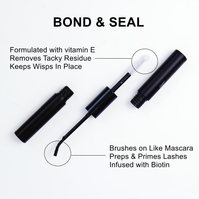 DIY Clusters Extension Kit D Curling 0.07 14mm with Lash Bond and Seal