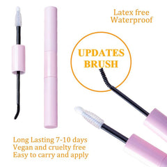 DIY Clusters Extension Kit D Curling 0.07 14mm with Lash Bond and Seal