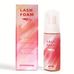 Lash Foam Lash Shampoo 50ml Eyelash Extension Cleanser Foam Lash Bath