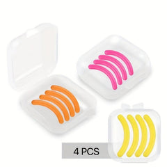 Eyelash Curler Refill Pads Silicone Rubber Replacement Pads with Storage Box