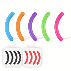 Eyelash Curler Refill Pads Silicone Rubber Replacement Pads with Storage Box