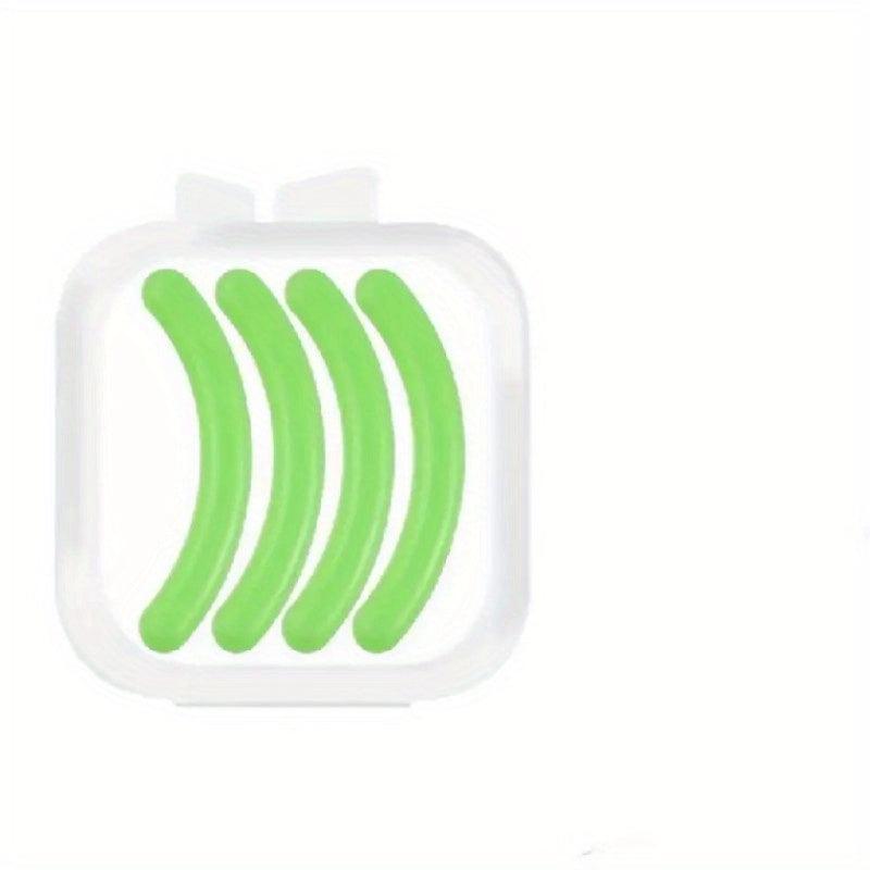 Eyelash Curler Refill Pads Silicone Rubber Replacement Pads with Storage Box