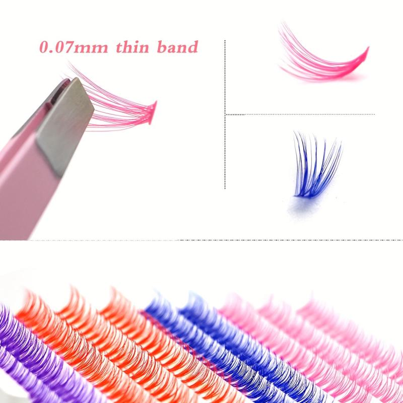 Halloween Colored Lash Extension Kit 200 Pcs