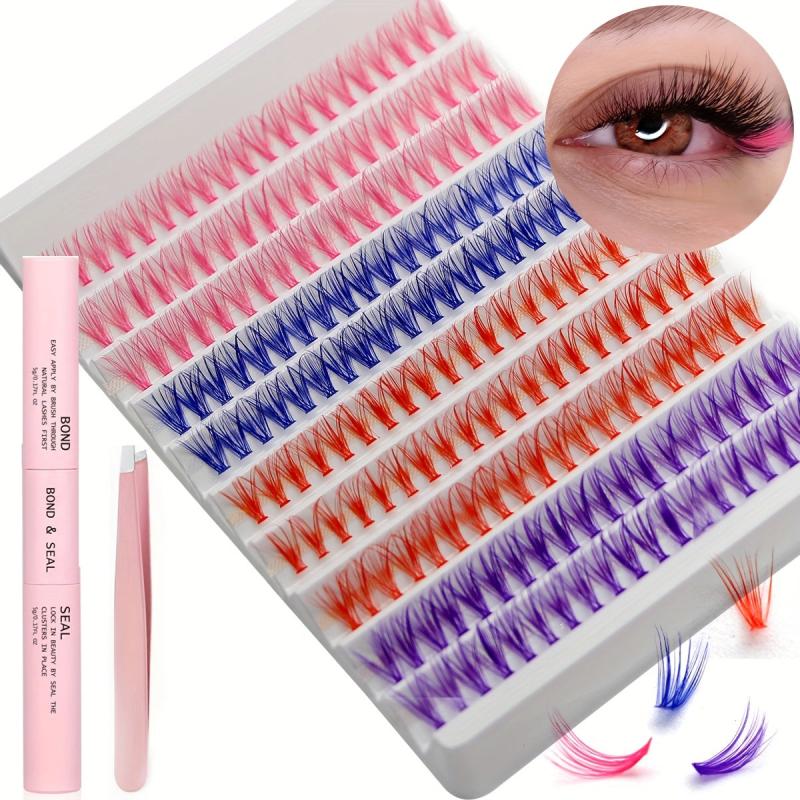 Halloween Colored Lash Extension Kit 200 Pcs