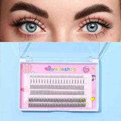 6 Rows Mixed Style DIY Lash Extension At Home Fishtail & A Shape