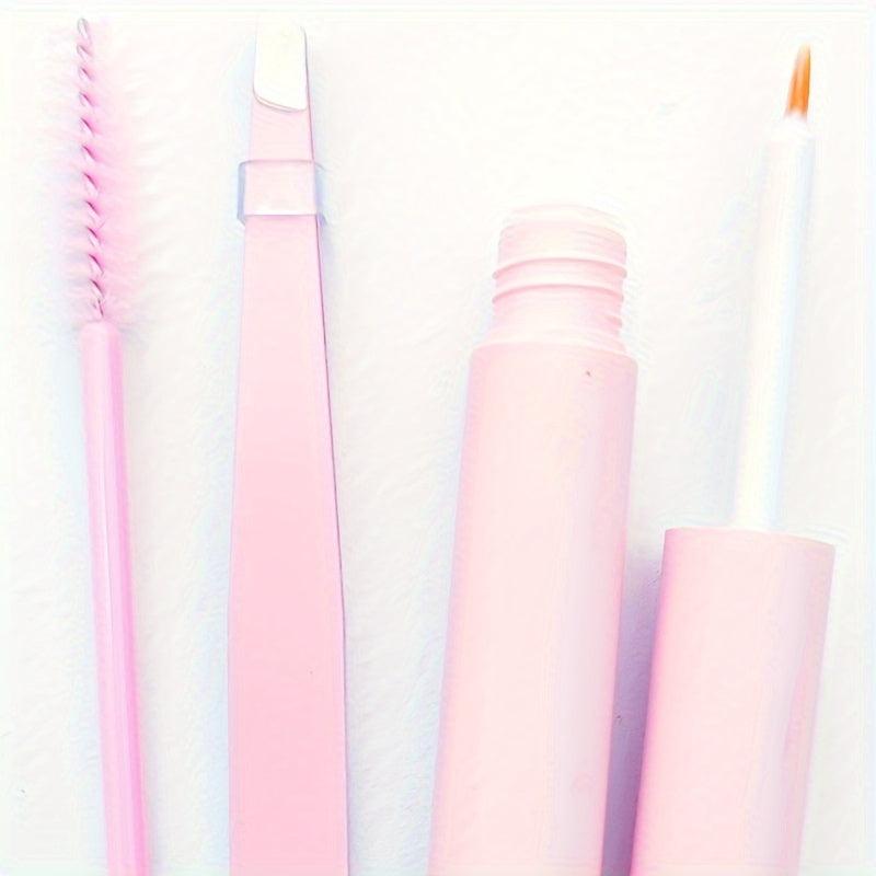 False Eyelashes Glue Tweezers Set Eyelash Extension Tools