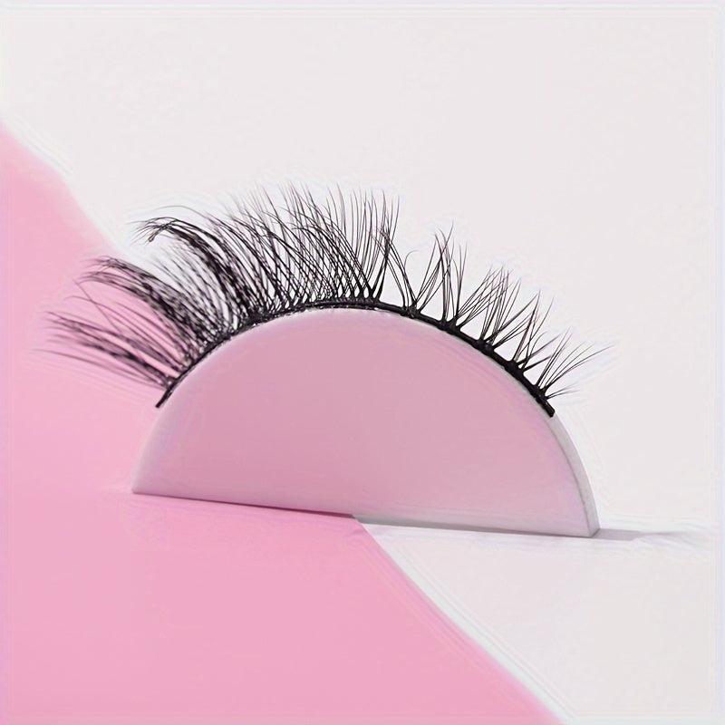 7 Pairs 5D Curly Cat Eyes False Eyelashes 14mm