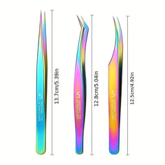Eyelash Extension Tweezers False Lashes Applicator Tool