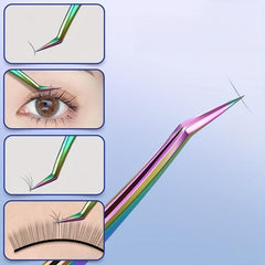 Eyelash Extension Tweezers False Lashes Applicator Tool