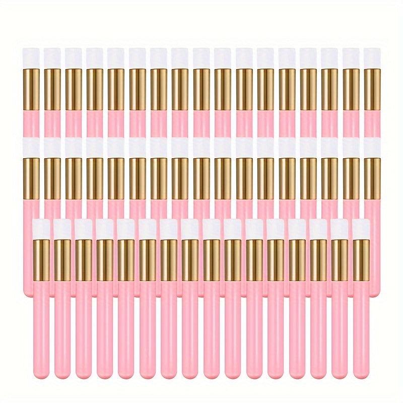 50pcs Eyelash Cleaning Brush Lash Shampoo Brush For Eyelash Extensions