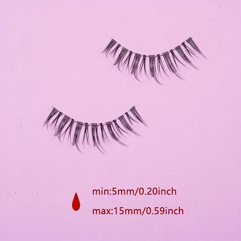 Spiky Manga Lashes for Anime Cosplay False Eyelashes
