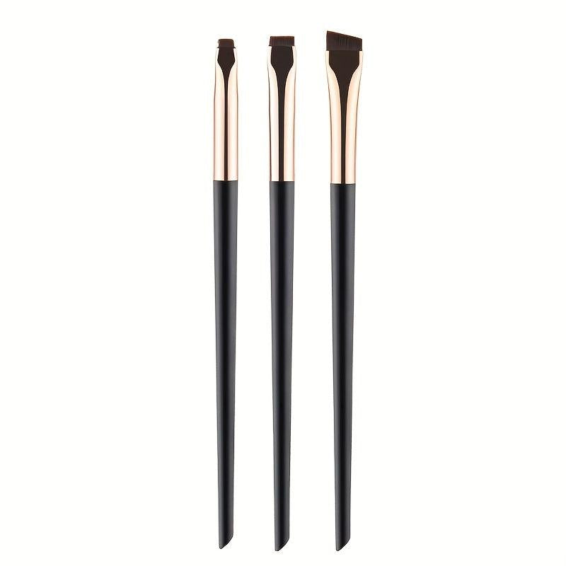 Soft Makeup Brush Eyebrow Brush Liquid Eyeliner Brush Angle Flat Head