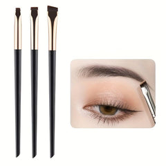 Soft Makeup Brush Eyebrow Brush Liquid Eyeliner Brush Angle Flat Head