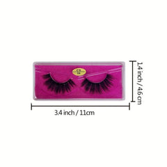 10 Pairs 3d Mink Lashes Fluffy False Eyelashes