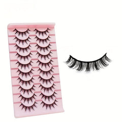 10 Pairs Devil False Eyelashes Spiky Manga Sunflower Style Cosplay Lash