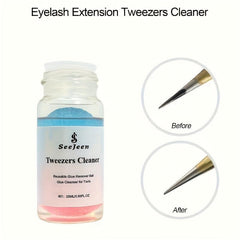 Eyelash Extension Tweezers Cleaner Tool