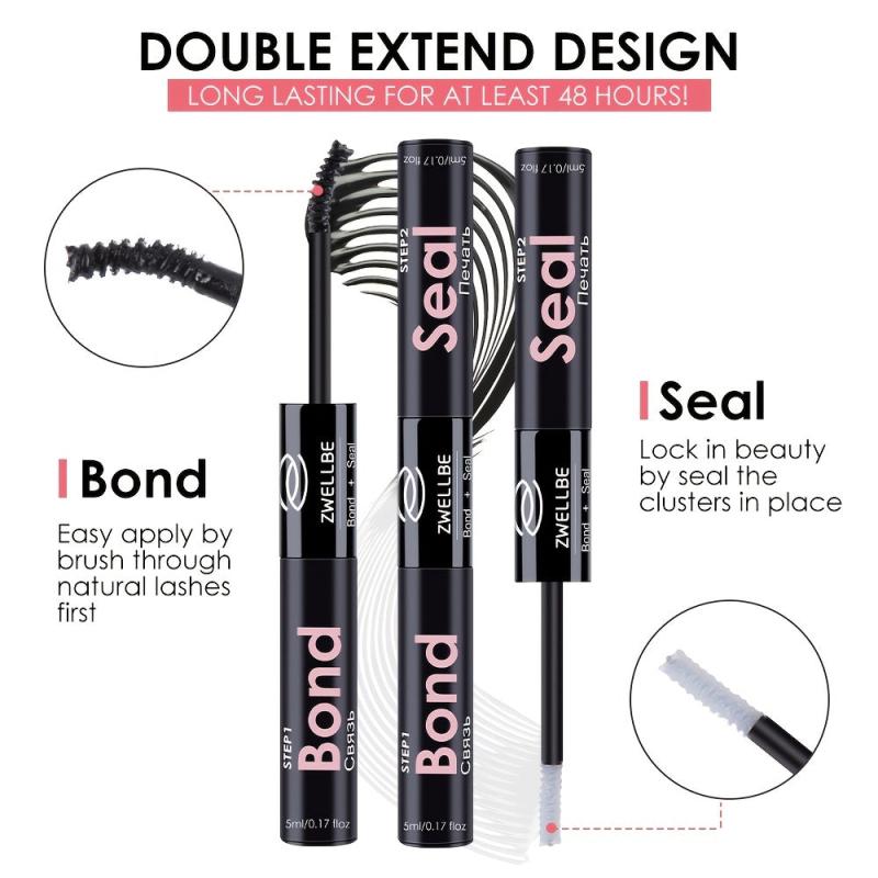 360pcs Clusters False Eyelashes DIY Set Individual Lashes Extension