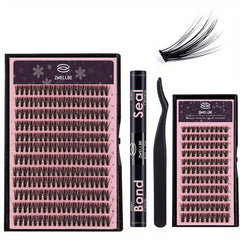360pcs Clusters False Eyelashes DIY Set Individual Lashes Extension