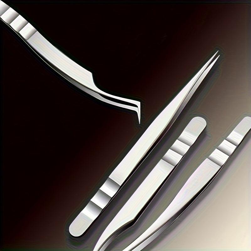 Professional Eyelash Extension Tweezers For False Lashes Extensions