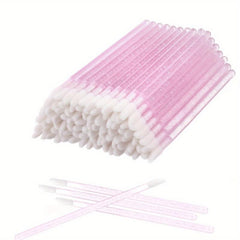 Crystal Lip Brush Eyelash Makeup Brushes Set