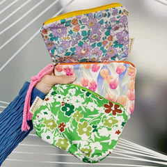 3pcs Travel Cosmetic Bag With Lanyard Portable Makeup Storage Bag Purse