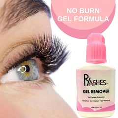 Sensitive Eyelash Extension Gel Remover Clear Gel 15ml - No Burn Acetone