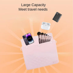 Makeup Brush Travel Case Silicone Bag Holder Storage Organizer