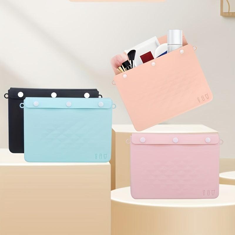 Makeup Brush Travel Case Silicone Bag Holder Storage Organizer