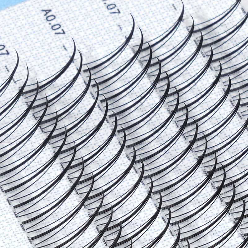 240pcs Grafted Eyelashes Mixed Set Natural Lightweight C Curling False Eyelashes