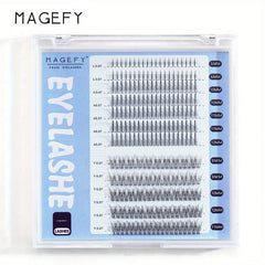 240pcs Grafted Eyelashes Mixed Set Natural Lightweight C Curling False Eyelashes