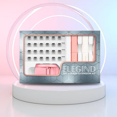 DIY Eyelash Extension Kit With 3D Volume Lash Clusters