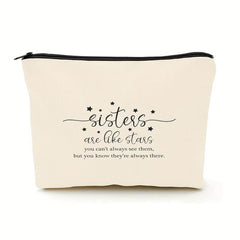 Sisters Like Stars Makeup Bag - Sister Birthday Gift