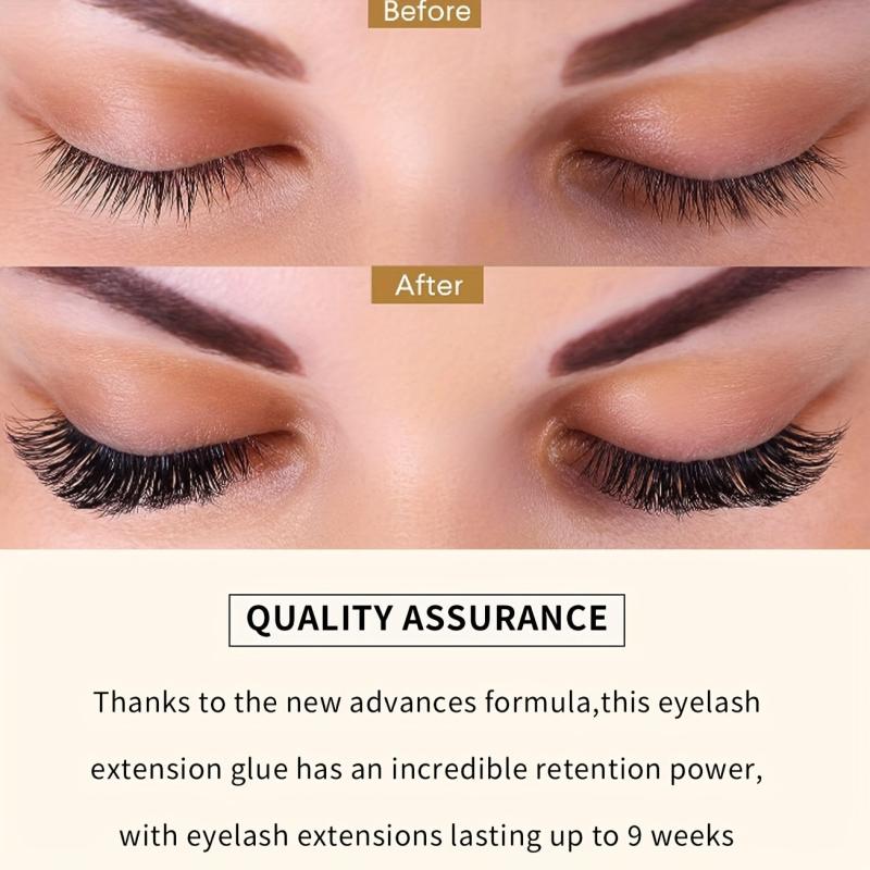 Fast Drying Eyelash Extension Glue 5ml Strong Hold Adhesive Retention 5-7 Weeks