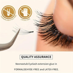 Fast Drying Eyelash Extension Glue 5ml Strong Hold Adhesive Retention 5-7 Weeks