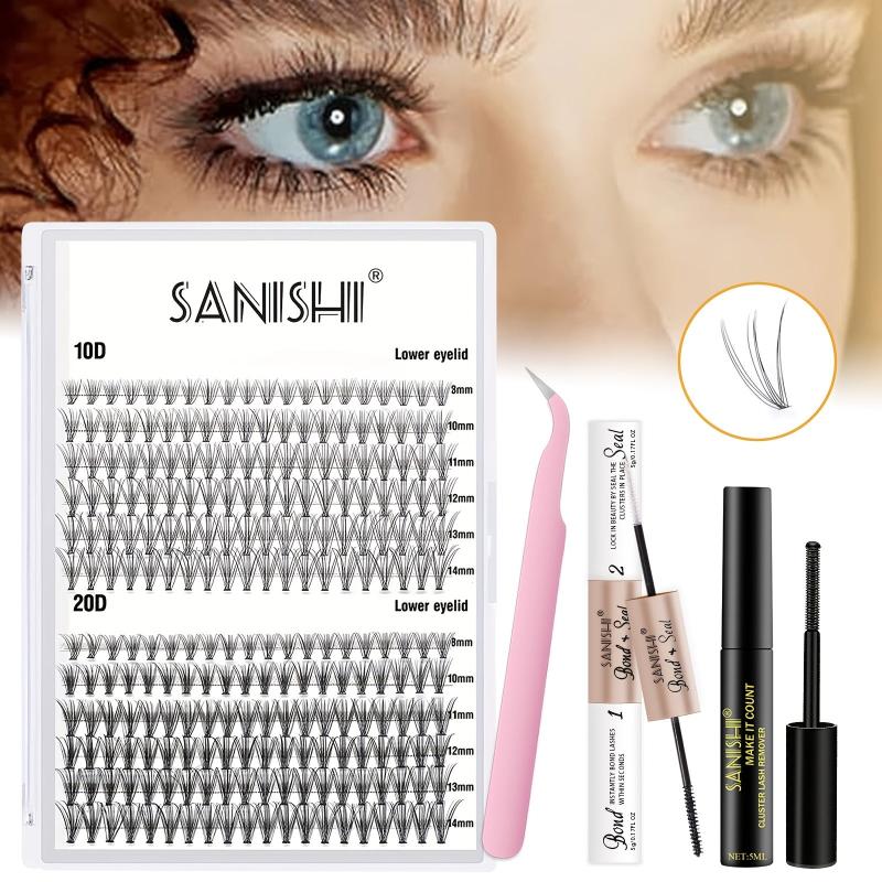 DIY Lash Extension Kit 240pcs Individual Eyelash Extension Kit