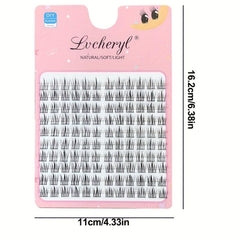 120 Sunflower Cluster False Eyelashes Set