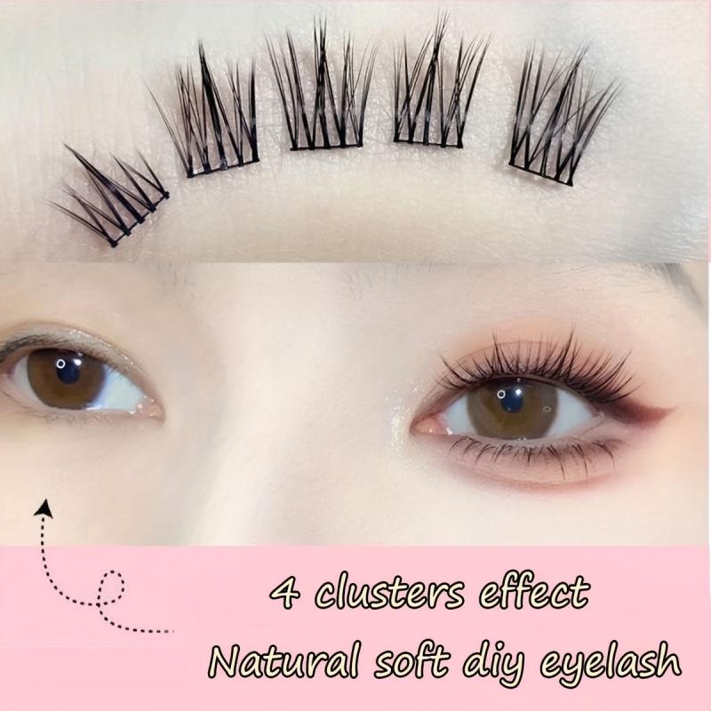 120 Sunflower Cluster False Eyelashes Set