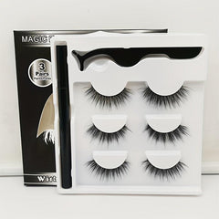 Eyelash Extension Kit Magic Eyeliner Pen 3D False Lashes Mink Lashes Set