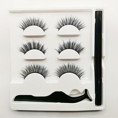 Eyelash Extension Kit Magic Eyeliner Pen 3D False Lashes Mink Lashes Set