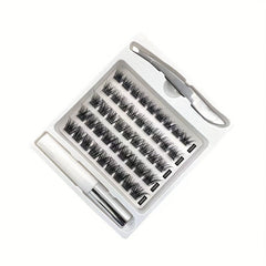 45 Clusters DIY False Eyelashes Individual Reusable Soft Natural